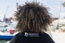 Rainbow Warrior III en Cartagena 07 © Diana Rey Melo : Greenpeace.jpg