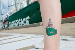 Rainbow Warrior III en Cartagena 09 © Diana Rey Melo : Greenpeace.jpg